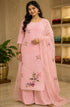 Snub Cotton Kurta Palazzo Dupatta Set Dress Material