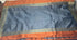 Semi Raw Silk Orange Handloom Saree with all over Khapa dots and khapa temple border