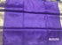Purple Pure Kosa Silk Handloom Saree with Golden Zari Border and Hand Woven Pallu with Floral Motifs