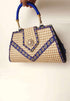 Kavra Handcrafted Woven Jute Handle Bag