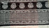 Red Hand Block Printed Mulmul Saree Black Border
