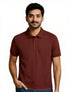 Men's Classic Plain Polo T-Shirt