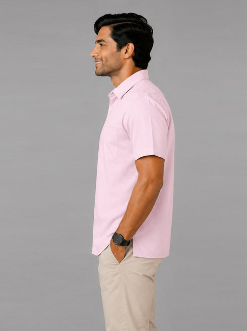 Men's Classic Oversized Plain Shirt