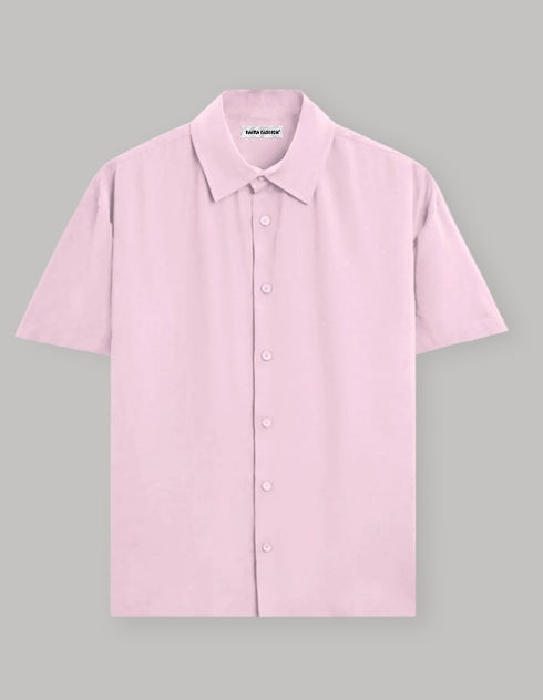 Men's Classic Oversized Plain Shirt
