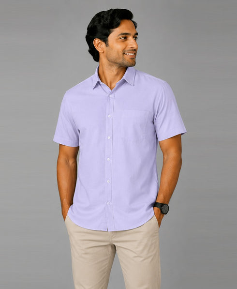 Men's Classic Oversized Plain Shirt