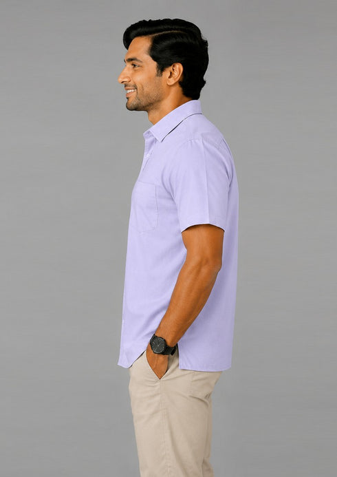 Men's Classic Oversized Plain Shirt
