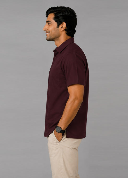 Men's Classic Oversized Plain Shirt