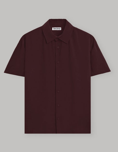 Men's Classic Oversized Plain Shirt