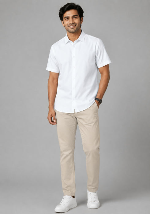 Men's Classic Oversized Plain Shirt