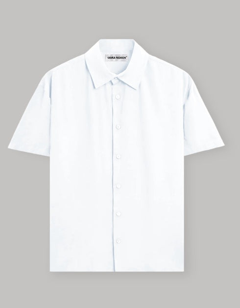 Men's Classic Oversized Plain Shirt