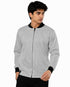 Classic Men's Grey Bomber Jacket