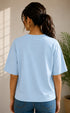 Women's Terry Oversized Plain T-Shirt