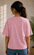 Women's Terry Oversized Plain T-Shirt