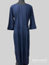 Dark Blue Heavy Rayon Embroidered Long Anarkali Kurti