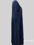 Dark Blue Heavy Rayon Embroidered Long Anarkali Kurti