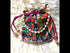 Kavra Handmade Velvet Printed Gota Patti and Beaded Pearls Potli Bag